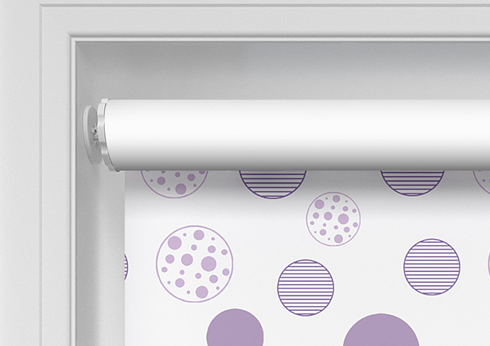 Bubbles, Mauve - Twist&Fit Roller Blind - Image 10